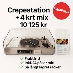 KAMPANJ Linello Crepestation inkl. 4 krt mix
